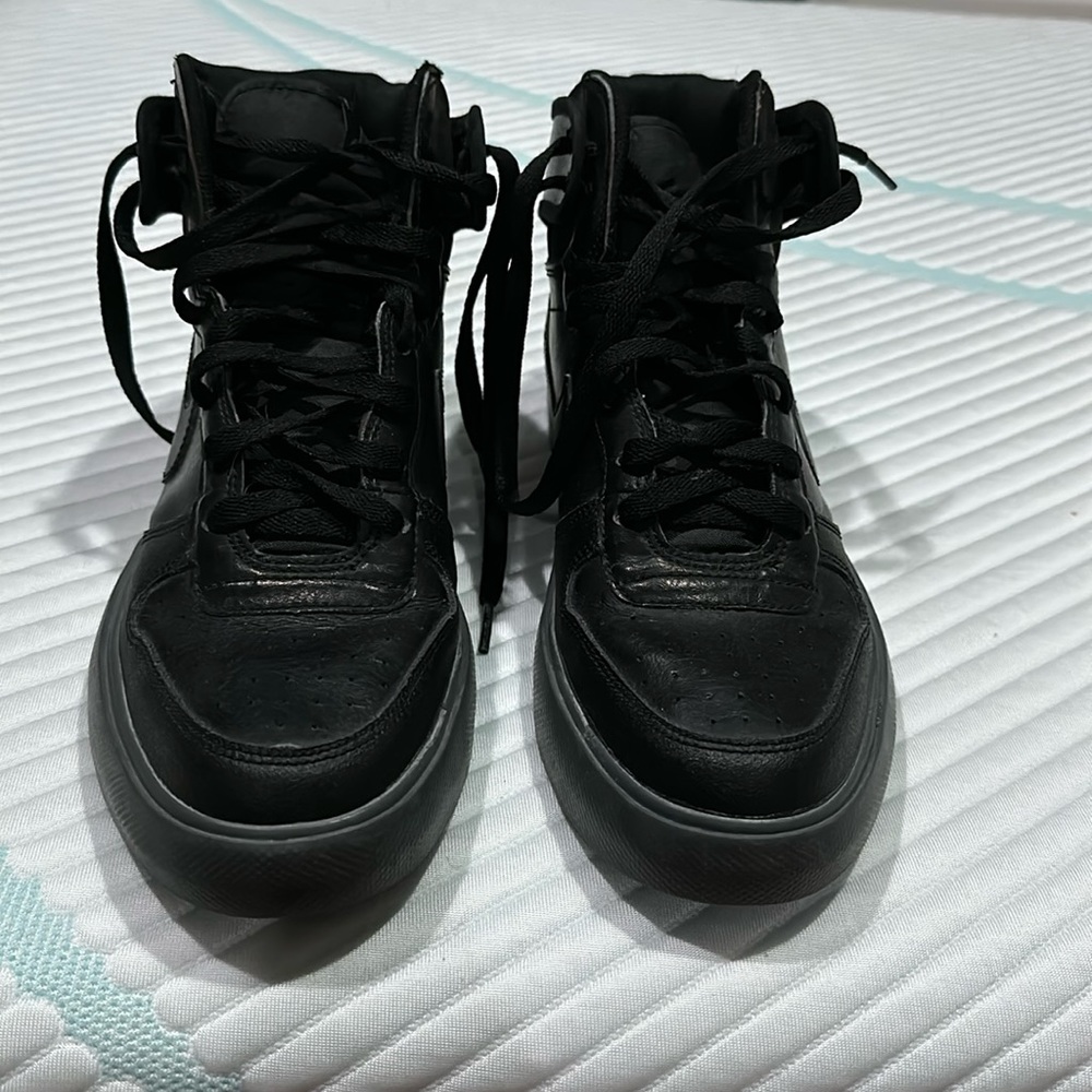 Black Nike high tops